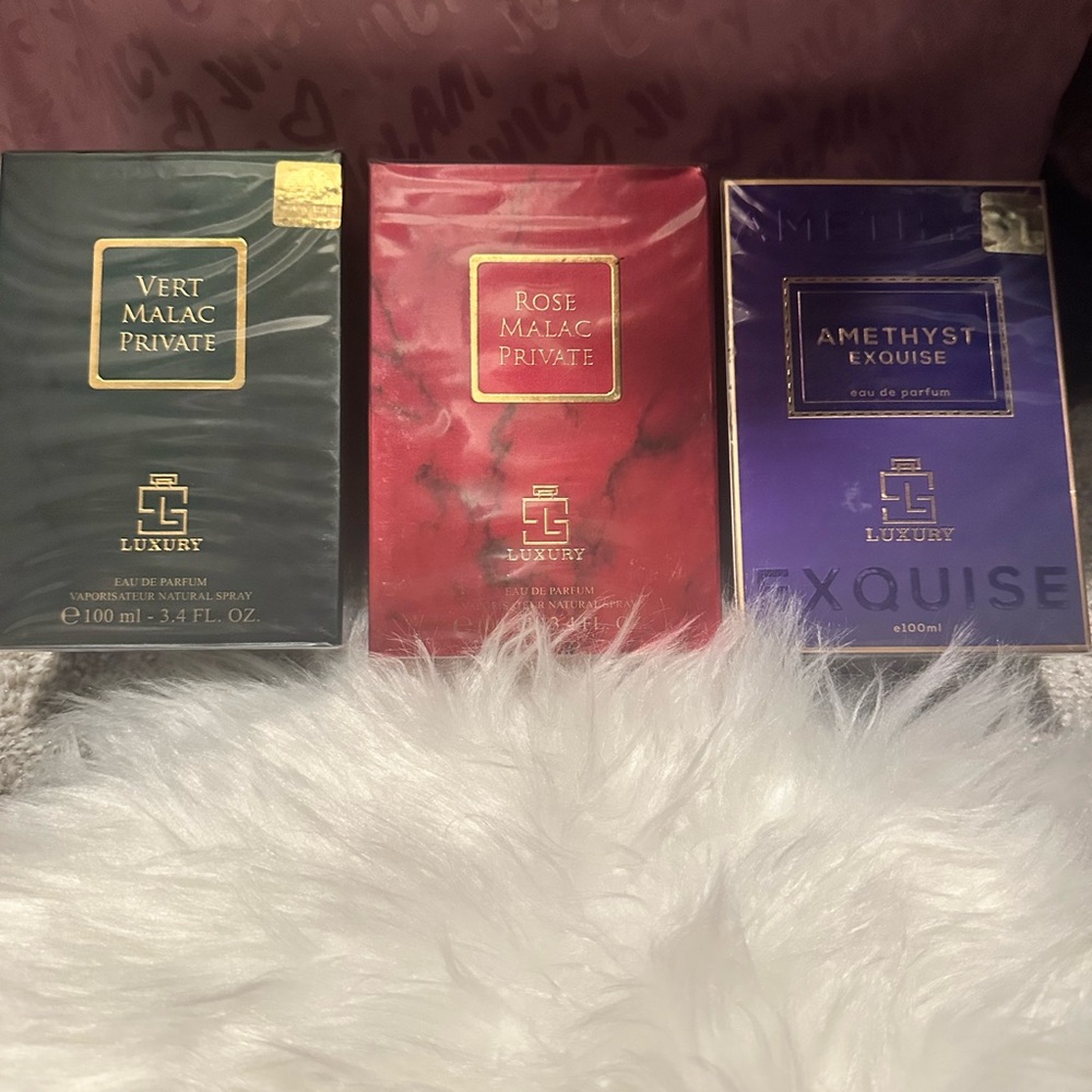 Luxury Perfume Trio Set